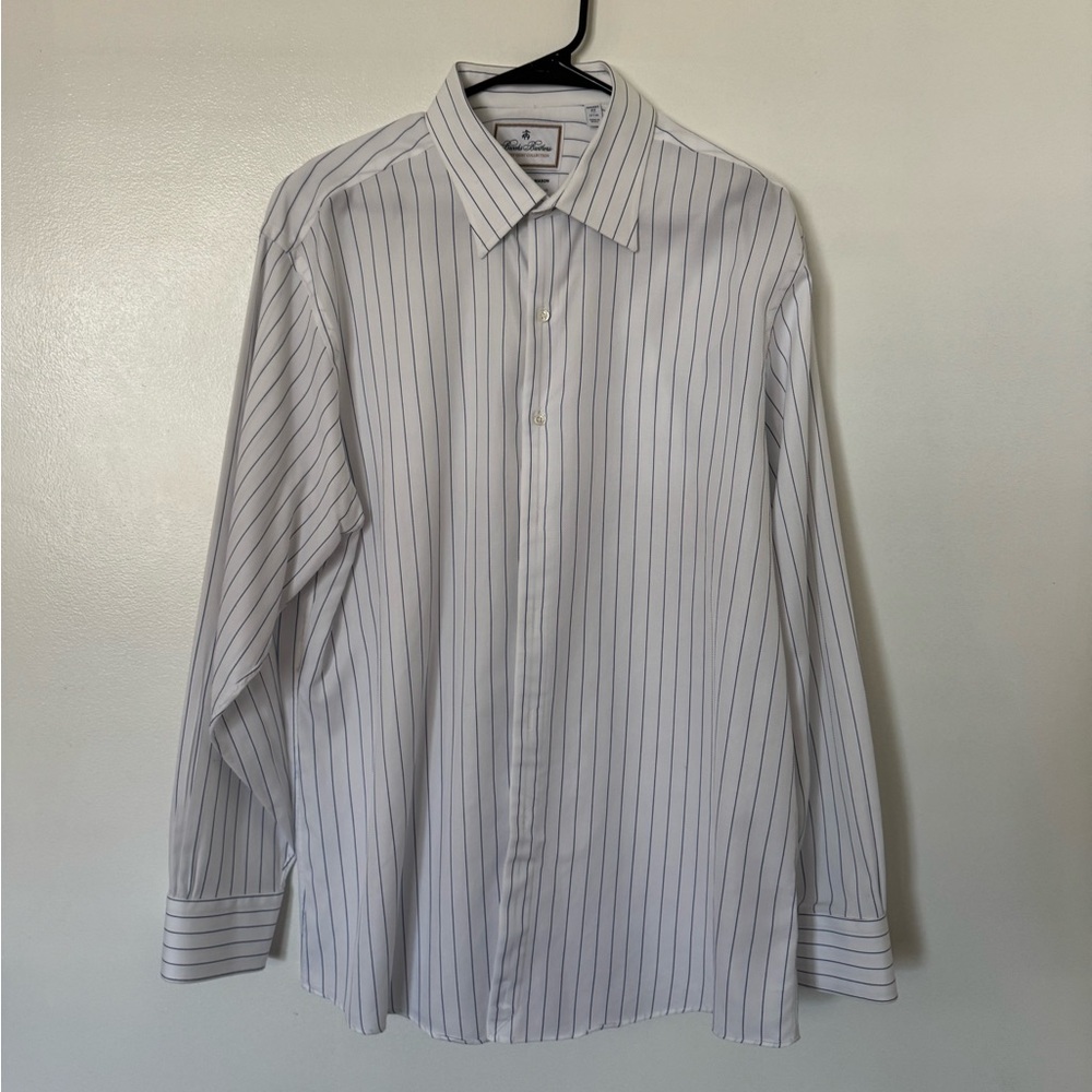 Brooks Brothers Thomas Mason luxury collection button down